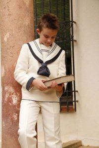traje comunion niño