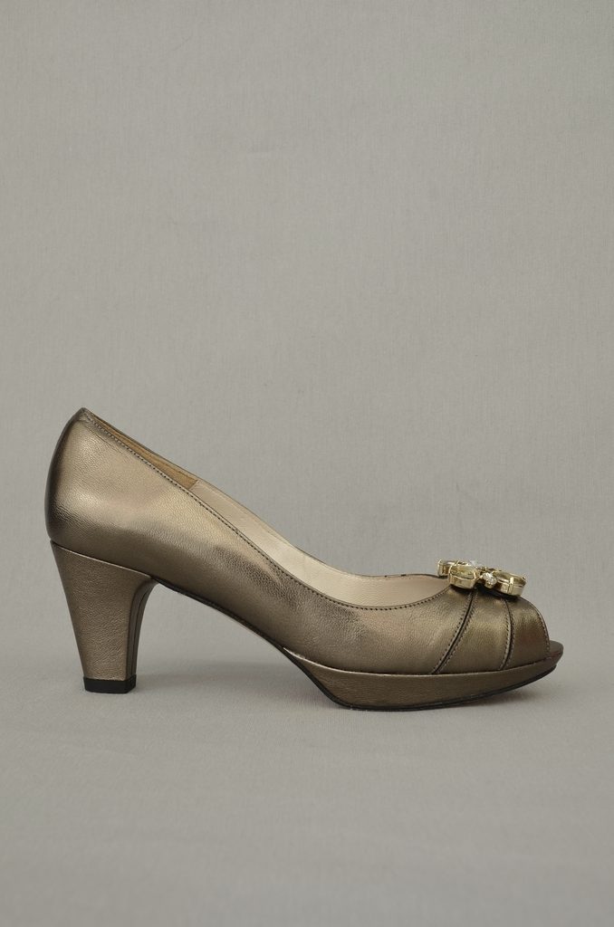 entrega a domicilio Derritiendo Aguanieve Zapatos 1734 oro viejo - Laura Velasco Atelier